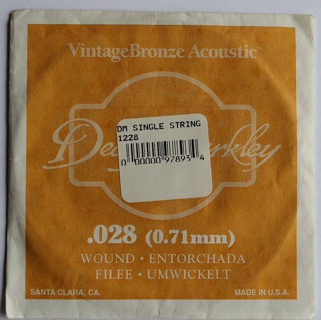 DEAN MARKLY .028 WOUND VINTAGE BRONZE