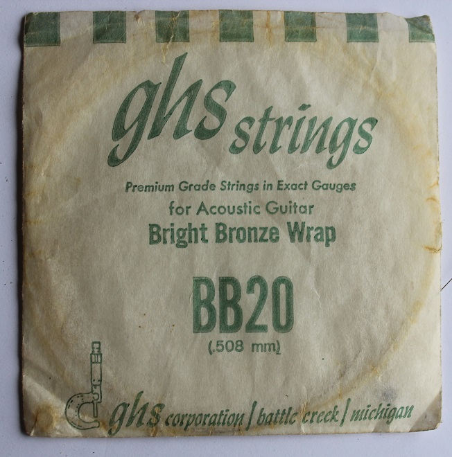 GHS BB20 BRIGHT BRONZE WRAP