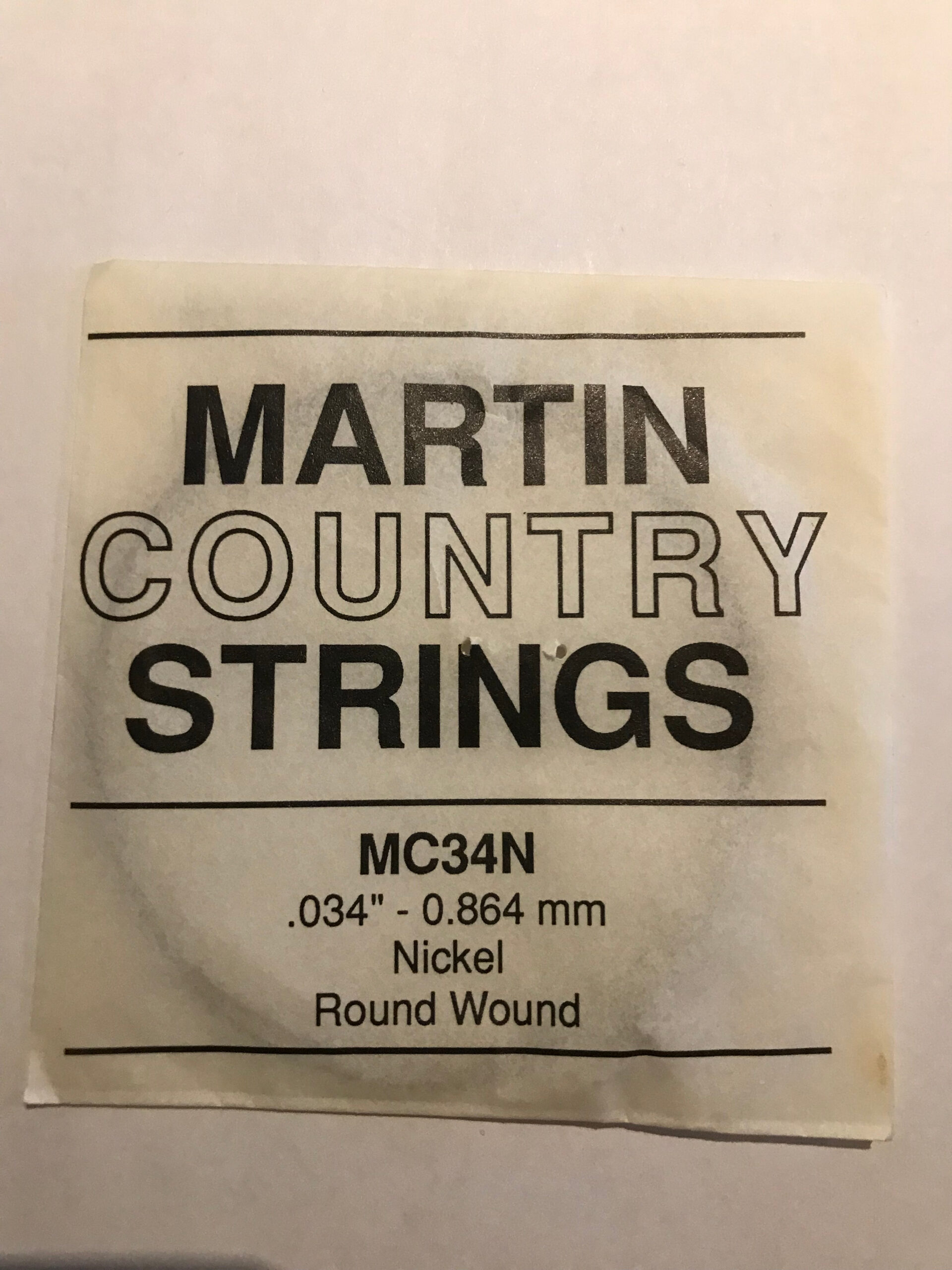 MARTIN COUNTRY STRINGS MC34N